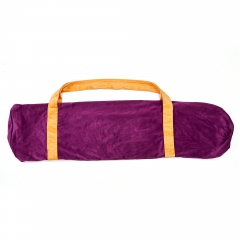 Velvet Pouch Bag for banners and flags or shofars embroidered Jehovah Nissi