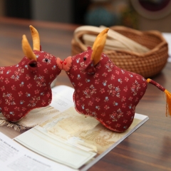 Embroidery DIY Lucky Fortune Cow Doll Plush Toy: Best Gift