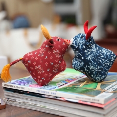 Embroidery DIY Lucky Fortune Cow Doll Plush Toy: Best Gift