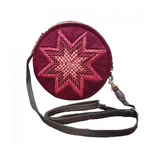 Handmade Ethnic Style Embroided Waist Drum Bag Bag Vintage Crossbody Cloth Bag for Women
