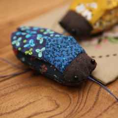 Cicada Adult and Children's Patchwork Embroidery Doll Gift Vintage Cicada Ornament Handmade Embroidery DIY