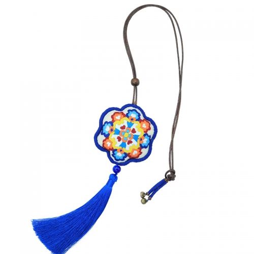 Sachet Ethnic Style Pendant Lu Embroidery Hand-Woven Ancient Style Hanging Ornament Fragrance Bag