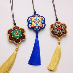 Sachet Ethnic Style Pendant Lu Embroidery Hand-Woven Ancient Style Hanging Ornament Fragrance Bag