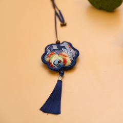 Sachet Ethnic Style Pendant Lu Embroidery Hand-Woven Ancient Style Hanging Ornament Fragrance Bag