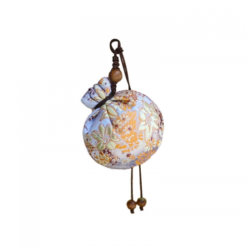 Exquisitely Handcrafted Lavender Sachet, perfect as a phone charm, clothing or bag accessory